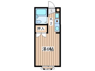 ゆりかごハイツの物件間取画像